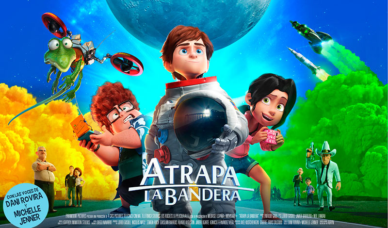 «Atrapa la Bandera» Película de animación