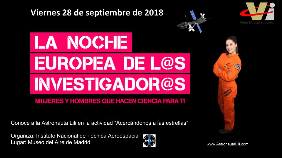 Noche Europea de los Investigadores y las Investigadoras de Madrid