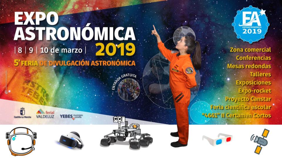 Expoastronómica 2019 Feria de Divulgación Astronómica 8, 9 Y 10 de Marzo.